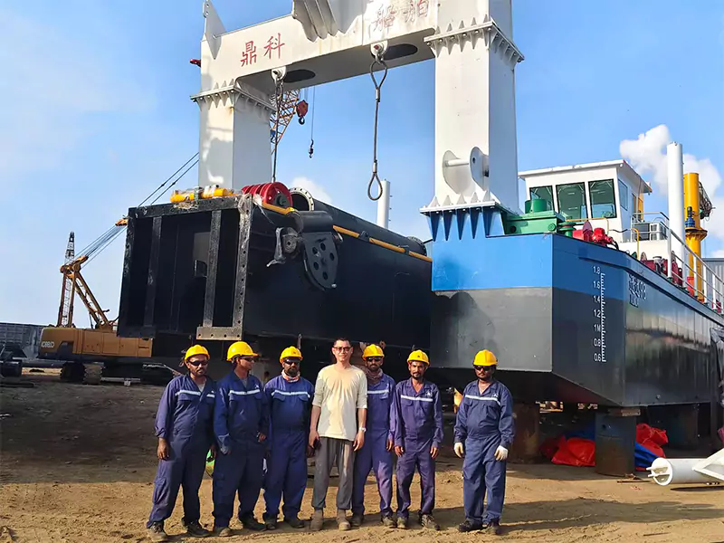 Dingke Company heeft een diepgaande samenwerking bereikt met buitenlandse klanten.