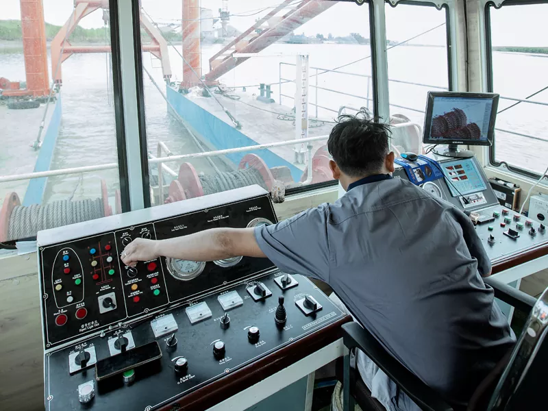 Bucket Ladder Dredger