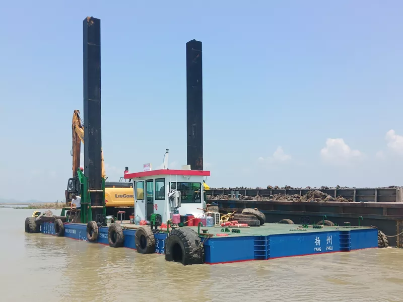 Spud-graafmachineplatform